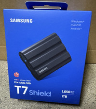 Samsung T7 Shield 1TB External Portable SSD, up to 1050MB/s - Factory Sealed picture