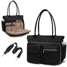 Teacher Handbag 15.3Inch Womens Laptop Work Travel One Shoulder Tote Bag picture