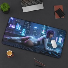 Motoko Kusanagi Anime Gaming Desk Mat Mouse Pad for PC Setup picture