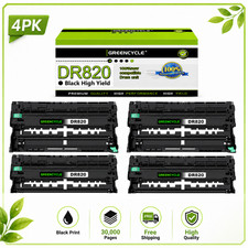 4PK DR820 Drum Unit Fits for Brother DR-820 HL-5000D HL-5100DN HL-5200DWT 6250DW picture