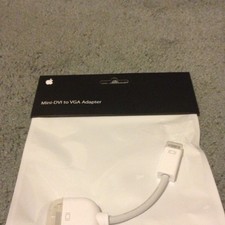 Genuine Apple Mini-DVI To VGA Adapter for Apple Mac Monitor Projector M9320G/A picture