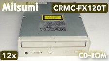 Vintage Mitsumi CD-ROM Drive CRMC-FX120T 40 pin Mitsumi Connection Sep 1996 picture