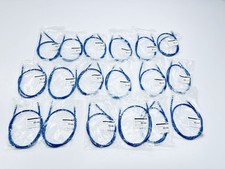LOT OF 18 LEGRAND QUIKTRON 566-110-003 BLUR NON BOOTED 3-FT CAT6 PATCH CABLE picture