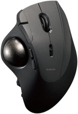ELECOM Trackball Mouse IST PRO (thumb operated type) M-IPT10MRSBK New from Japan picture