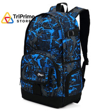 rickyh style School Backpack Travel Bag for Men & One Size, 04graffiti Blue picture