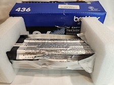 GENUINE - BROTHER TN436BK BLACK TONER CARTRIDGE - TN-436BK - OPEN BAG picture