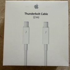 Genuine  Apple Thunderbolt 2 Cable (2.0 m) -  6.6'  MD861LL/A A1410 New Sealed picture