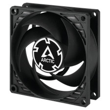 ARCTIC P8 Silent (Black) 80 mm Case Fan quiet motor Computer 1600 RPM B-Stock picture