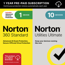 Norton 360 Standard + Utilities Ultimate | Direct From Norton picture