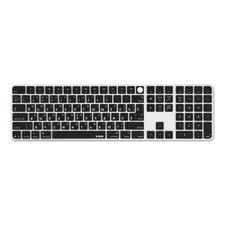 XSKN Russian Keyboard Cover for 2024 iMac Magic Keyboard and Numeric A3119 M4 picture