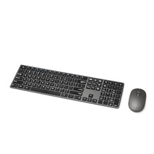BLACK - AMAZON BASICS ULTRA PREMIUM WIRELESS KEYBOARD AND MOUSE COMBO HK8983US picture