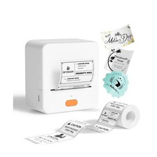 DETONGER Label Maker Machine P1 2 Inch Thermal Printer Portable Bluetooth Shi... picture