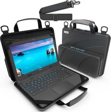 11-11.6 Inch Always-on Chromebook Protective Hard Shell Case Cover with Pouch picture