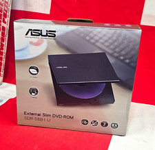 ASUS SDR-08B1-U External Slim DVD-ROM Drive USB 2.0 8x Read Black picture