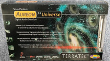 Pc Pro class sound card Terratec  AUREON UNIVERSE 7.1  5.25 bay module +remote picture
