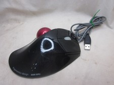 Ergonomics design SANWA SUPPLY MA-TB39BK Trackball Mouse optical 3 button picture