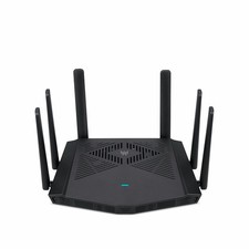 Acer Predator Connect W6x Wi-Fi 6 Black Dual Band Ethernet Gaming Router picture