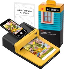 KODAK Dock plus 4PASS Instant Photo Printer, 4X6 Inches, 90 Sheets Bundle picture