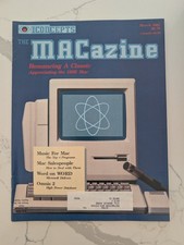 Vintage The MACazine (ICONCEPTS) Macintosh Magazine March 1985 Issue - Rare  picture