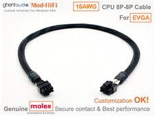 ⚡️16AWG CPU 8P Cable for EVGA SuperNOVA G2 1600W 1300W 1000W... -📏70cm/27inch picture