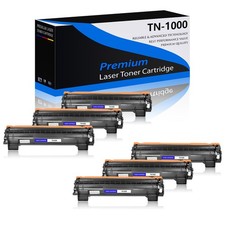 6PK TN1000 Toner Cartridge for Brother MFC-1810 MFC-1810R MFC-1815 MFC-1815R picture