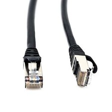 Rj50 10p10c Sftp Cat5 M/M Cable With Shielded Connectors Black 30M Audio Video picture