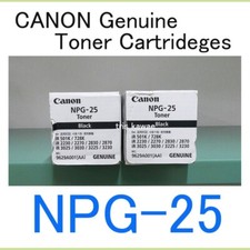 Canon NPG-25 Toner Cartridges 2-Set-Genuine picture