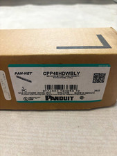 Panduit Pan-Net CPP48HDWBLY 48-Port Mini-Com Cat 6 RJ-45 Patch Panel 1U picture