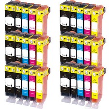 30 Pack Ink For Canon PGI-220 CLI-221 PIXMA MP640 MP640R MP980 MP990 picture