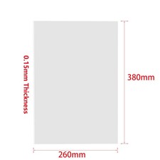 6-Pack FEP Film ELEGOO Jupiter Resin 3D Printers picture