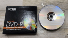 Lot Of 23 New TDK & Phillips DVD Plus R 16x 4.7 GB  Blank Disks DVD+R 120 min picture
