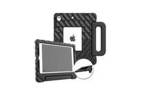 Open Box Gumdrop Foamtech Case With Handle Stand Window Cut-Out IPADPRO9-BLK_WW picture