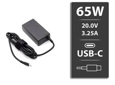 HP 65W AC Adapter USB C - Very Fast Ship From California picture