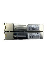 (Lot of 2) Brocade 57-1000042-01 1GE Copper Gigabit RJ-45 SFP TRANSCEIVER picture