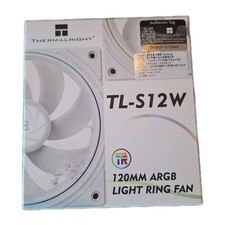 Thermalright TL-S12W X3 CPU Fan 120mm Case Cooler Fan Comes with ARGB Light Ring picture