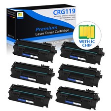 6 PACK - CRG119 Toner for Canon 119 II imageClass MF416DW MF419DW LBP6650DN picture