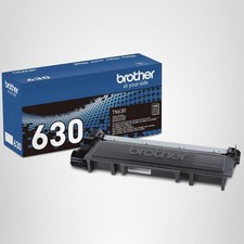 NEW Brother TN630 Genuine Original Standard Black Toner Cartridge 1200 Pages picture