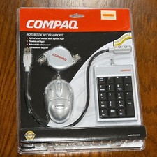 COMPAQ-Numeric Keypad With USB  MOUSE & Flexible Coil Light-Brand New Sealed picture