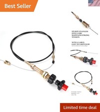 Versatile 10FT Vernier Lock Cable with Intuitive Red Knob for Easy Adjustments picture