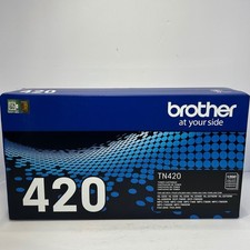 Brother TN420 Genuine Black Toner Cartridge Standard Yield 1200 Pages New Sealed picture
