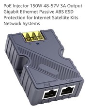 EDUP EP-PW9603 EP-SK013-2 150W Gigabit PoE Injector for Starlink Satellite Kits picture