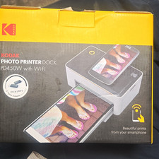 BUNDLE Kodak PD450W Photo Printer Dock Wi-Fi + Cartridge & Paper Kit 40 picture