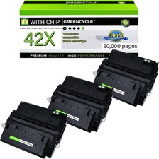 Three Pack Q5942X Toner HP 42X LaserJet 4250dtn 4350dtn picture