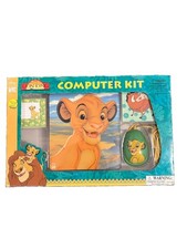 Vintage Disney Lion King Computer Kit Simba Mouse Mouse Pad PS/2 NOS 90s picture