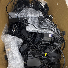 Lot of 55+ Microsoft Surface Pro chargers. Tested and working picture