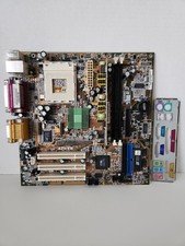 Vintage Asus/HP A7V-VM Motherboard w/ IO Shield Tested Working Retro Gaming picture