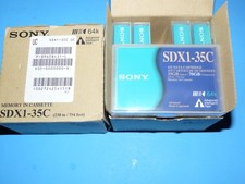 10  Sony SDX1-35C AIT-1 35/70 GB Data Tape Cartridges 64k 8mm 230m  NEW sealed picture