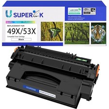 USUPERINK Compatible Q5949X Q7553X Toner Cartridge Replacement for HP 49X Q59... picture