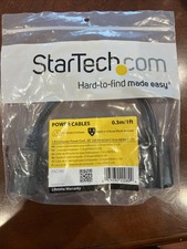 StarTech Power Extension Cord IEC 60320 C14- New In Package picture