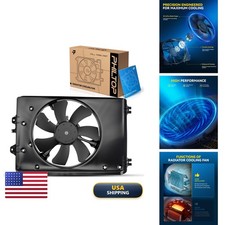 PHILTOP 611380 Radiator Cooling Fan Assembly for 2009-2015 Pilot AWD, 2009-2014 picture